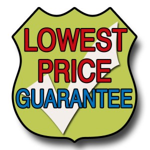 Lowest Price Guarantee